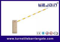Arm Drop Car Park Barriers Aluminum Alloy For RFID Parking