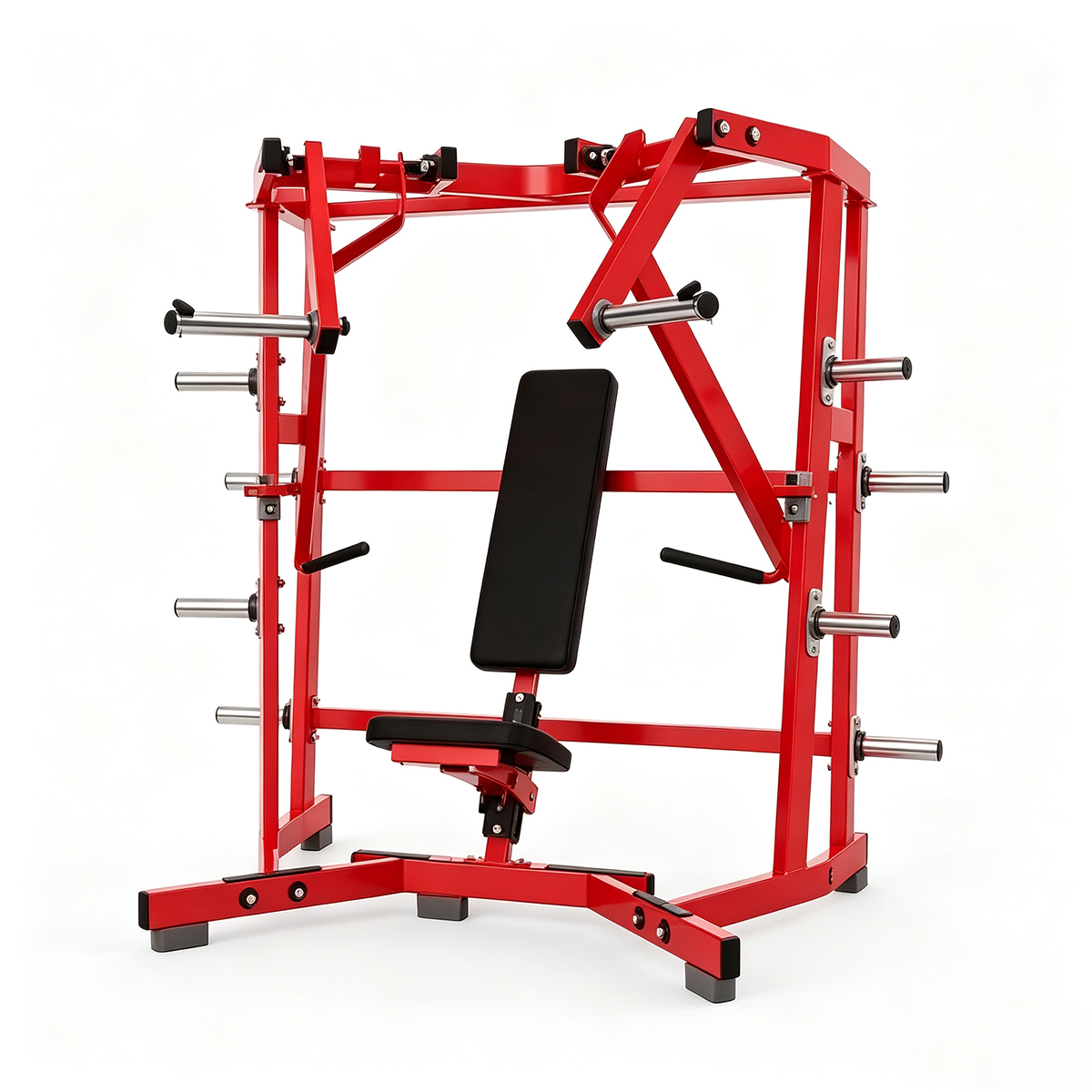 Plate Loaded Steel Lateral Wide Chest Press Machine Gym Equipment for Chest Strength Training