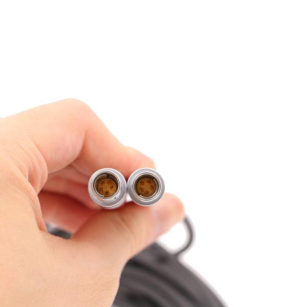 5 Pin Fischer S-103A-054 to 5 Pin Male Extension Cable for Arri LCS Protocol