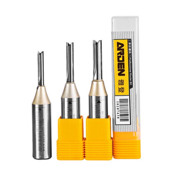 Arden 12.7mm TCT 2 Flutes Trimming Straight Milling Cutter  for MDF Plywood Chipboard Ying Wood Cutting Engraving Router Bit