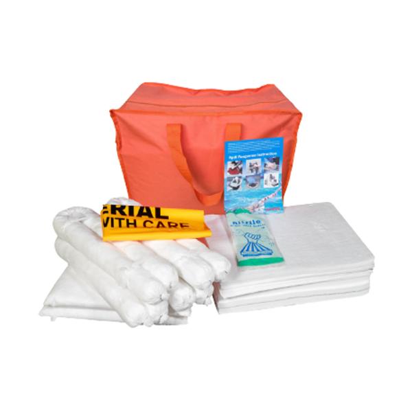 OEM Portable Emergency Spill Response 30L Oil Only Spill Kits For Managing Oils Fuels