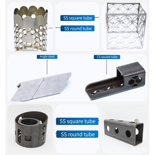 Máquina de corte de tubos de alta precisión de fuente láser Max Raycus IPG para una alta productividad