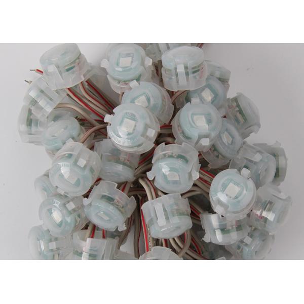 Outdoor DC12V 20mm SMD 5050 IP67 Led Pixel Christmas Lights 2000mcd