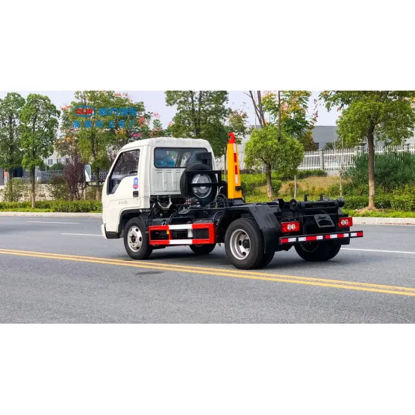 Factory Supplied Brand New Second-Hand Foton 4m ³ Hook Arm Garbage Truck