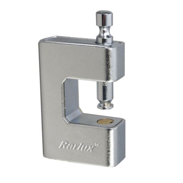 Rarlux High Security Solid Stainless Steel Necklace Padlock Anti-theft Rectangular Padlock 85/95/105mm