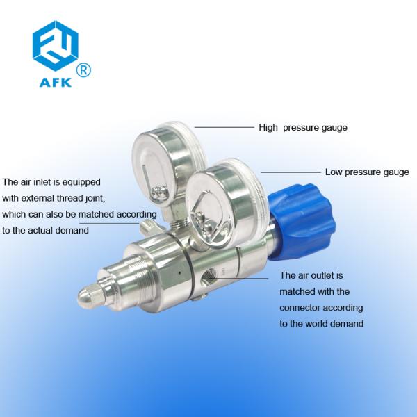 Соединение потока места манометра PCTFE нержавеющей стали NPT 4000Psi