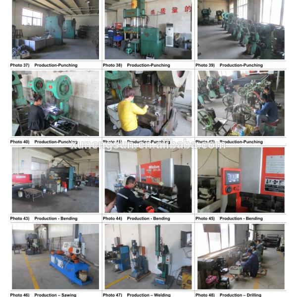 Процесс штамповки Металлический панцирь для складного столового стула 68 мм*54 мм*63 мм