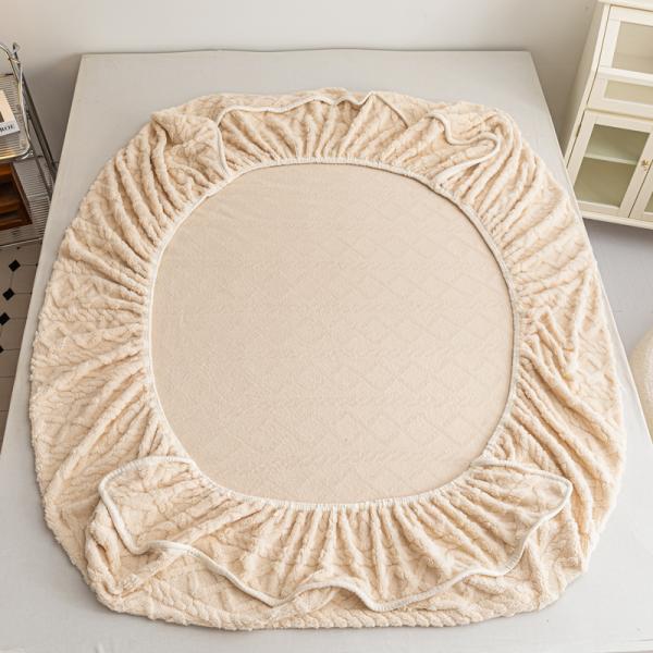 Стиральная машина для мытья зимнего постельного белья набор 100% бархатный защитник постельного матраса