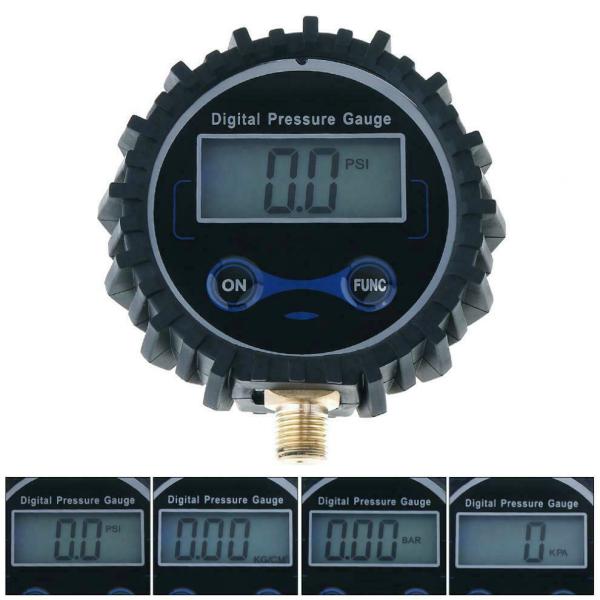 Metal Digital Air Pressure Chuck For Car Inflator Pump Hydraulic