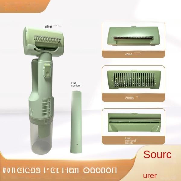 Pet Hair Brush Household 5 in 1 Cordless Handheld Vacuum Cleaner with ABS Aluminium Alloy Body and More