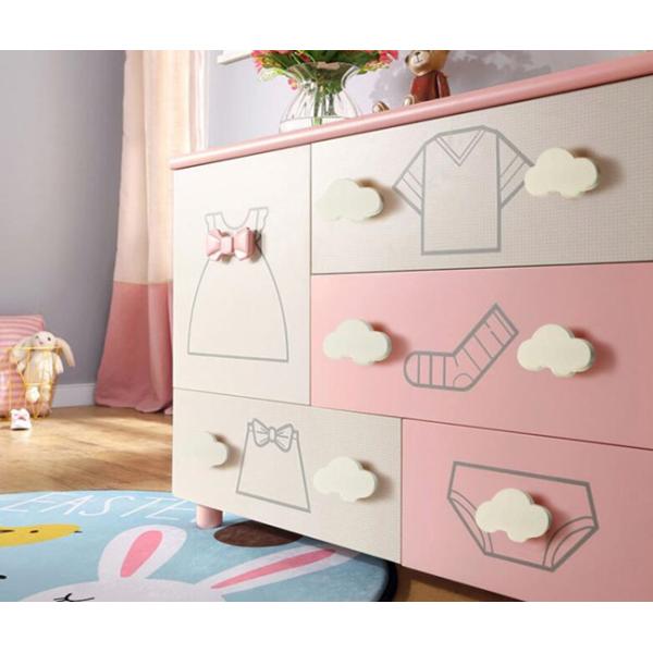 Beauty Garden Soft Plastic Knobs Kids Bedroom Dresser  Knobs  Closet Pulls Butterfly / Flowers Shaped
