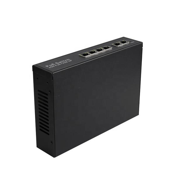 250W переключатель Dante Poe переключателя Poe портов наивысшей мощности 4 быстрый охлаждая