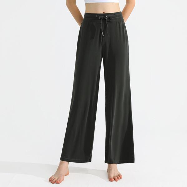                  Runa Pulse Loose Casual Sweatpants Women′s Slimming Quick-Drying Breathable Fitness Pants Dance Yoga Wide Leg Pants             