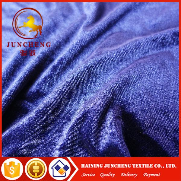 China factory wholesale ks plain velour fabric to south africa