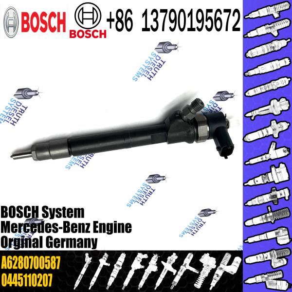 0445110208 0445 110 208 Diesel Injector Nozzle 0 445 110 208 A6280700587 Inyector Diesel for Mercedes-Benz