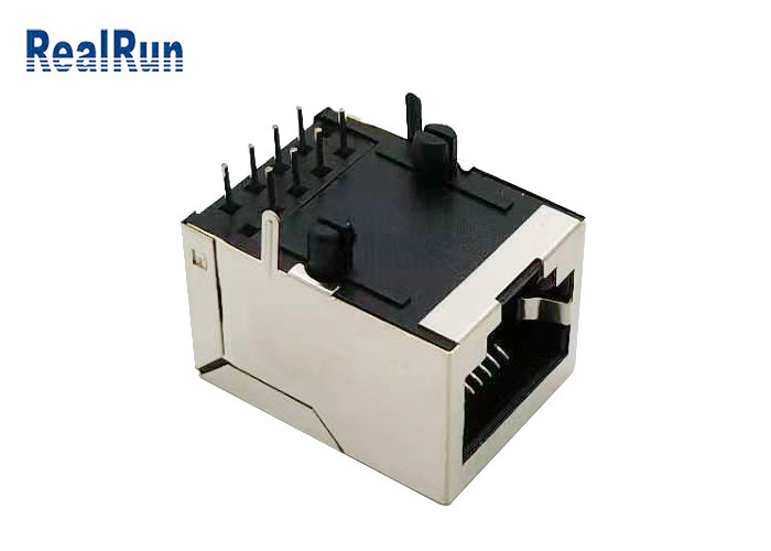 Гнездо 125V сети PBT UL94V-0 10p8c RJ45 без гнезда СИД