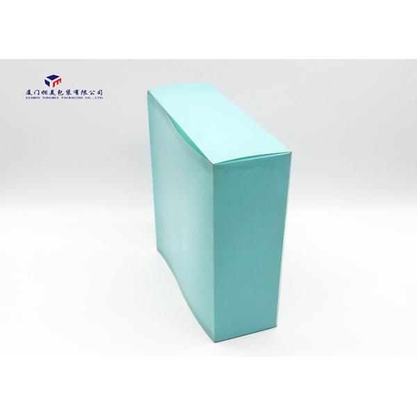 Full Blue Color PET Custom Printed Plastic Boxes Easily Assembled Long Life Time