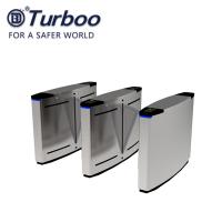 Tourniquet de contrôle d'accès piétonnier de porte d'assistance de temps/barrière à mi-corps portatifs d'aileron avec l'indicateur de LED