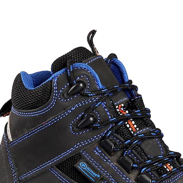 Специализированные S3 стальные пальцы стальной пластины Обувь промышленной безопасности мужской ESD Строительство рабочие ботинки