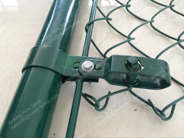 Eco Friendly Industrial Chain Link Fence High Anti Corrosion 25m Length