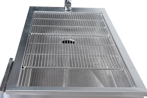 Stainless steel pet vet examination disposal table dog cat treatment grooming table