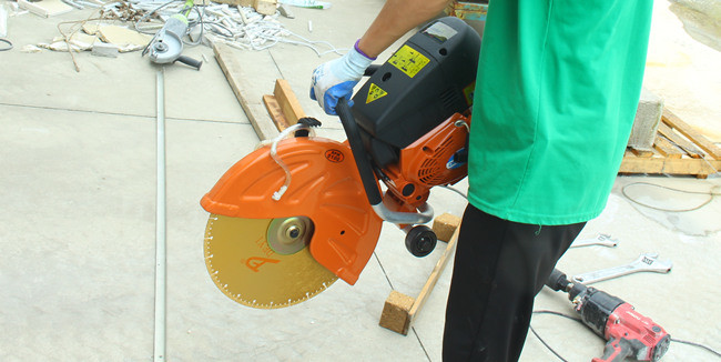 Универсальный вакуум диска 350mm вырезывания диаманта камня этапа 8mm паял