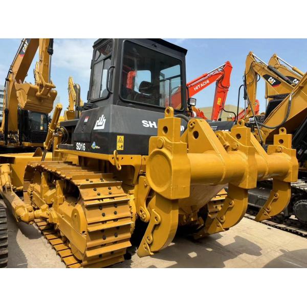 Le bulldozer SHANTUI SD16 CAT D8k d'occasion avec le moteur de chat 90%NEW