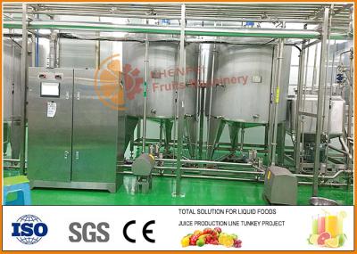 Automatic  Blending System ,  Juice And Jam Blending and filling line