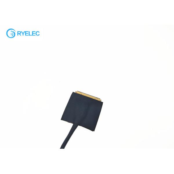 40 Pin Electronic LVDS Cable Assembly For Advertising Machine IPEX Housing Available