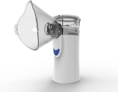 White Ultrasonic Steam Inhaler Portable Mesh Nebulizer for Adults and Kids Max. 10mL Volume