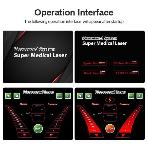 Picosecond Tattoo Removal Machine 1064nm 755nm 532nm Pigmentation Removal Equipment