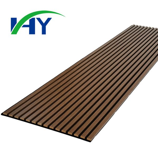 Sound Absorption MDF Acupanel Acoustic Wood Panel Wood Slatted Wall Panels 2400x600mm