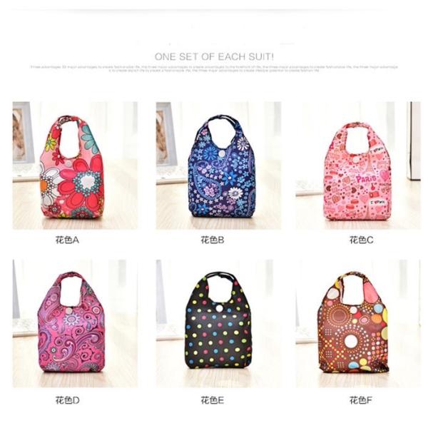 Waterproof Washable Grocery Tote Bags Foldable Recycled Tote Bag