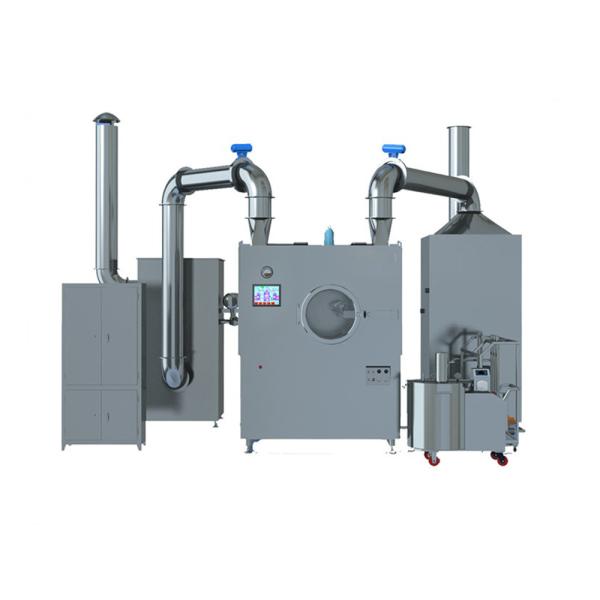 15kw 150Kg/Time Tablet Pill Candy Film Coating Machine
