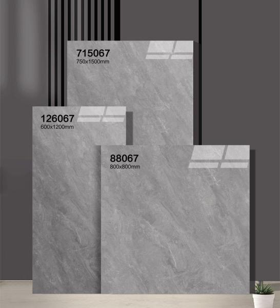 Résistant à l'usure Durable 600x1200mm Porcelaine Polissée Glacée Carreaux Et Grain intérieur Carreaux Pour Bureau Et salle de bain