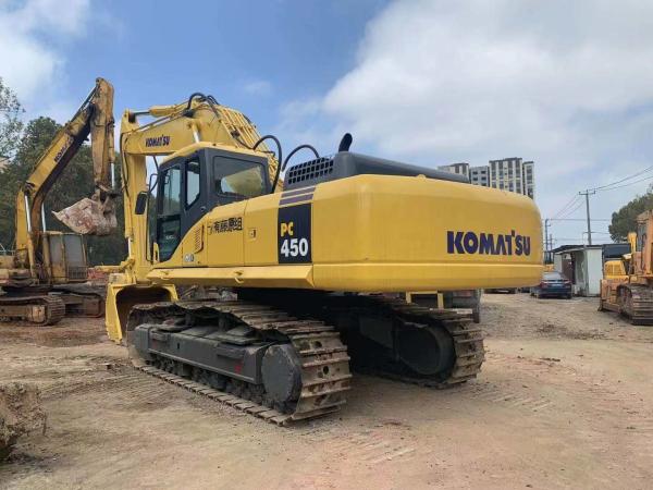 Safety Operation Used Komatsu Mini Excavator PC450-7 Original Japan