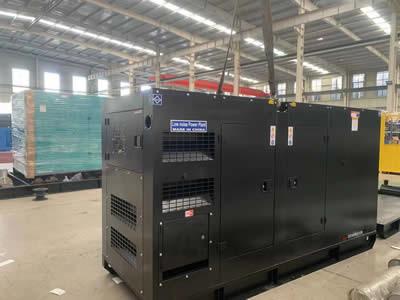 Compact Size Silent Generator Set Soundproof Design Low Noise For Quiet Place
