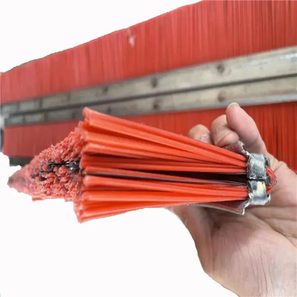 Máquina de fabricação de tijolos de blocos de cimento de concreto Borracha de fita de fio de aço de mistura de nylon