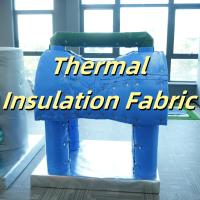 Tissu isolant à haute température 200-2000 g/m2 pour tuyaux et réacteurs