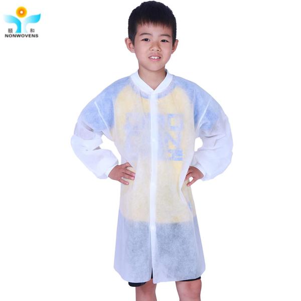 Hospital Nonwoven Disposable Lab Medical Scrub Suit 20gsm ODM