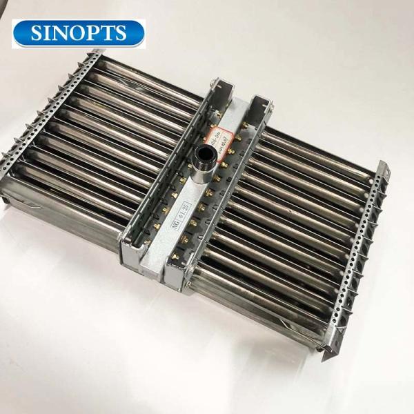                  10 Rows Gas Boiler Steam Fire Row Stainless Iron Zinc Plate Burner Tray for Boiler Spare Parts for Replacement             