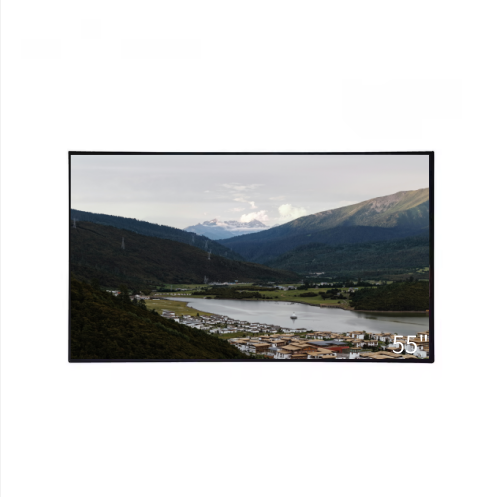 55 inch TFT LCD Display with 3840*2160 Resolution and IPS Full View Technology
