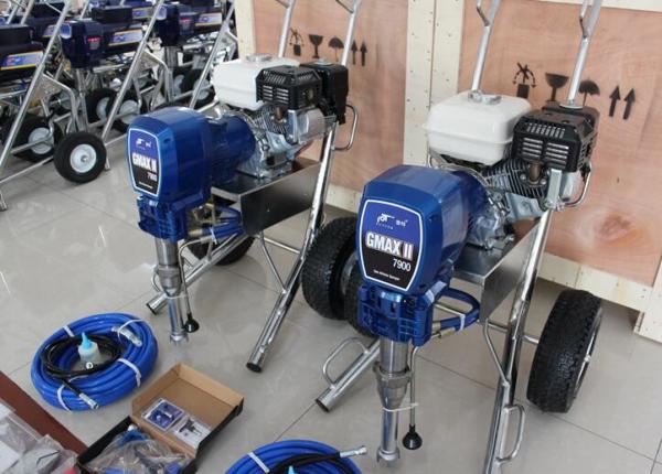 Industrial Gas Powered Airless Paint Sprayer Machine PT8900 With Piston Pump