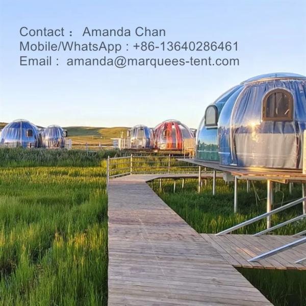 Fashion Design Star Glass Dome House Event Party Tent Dome Hotel Dome Tent