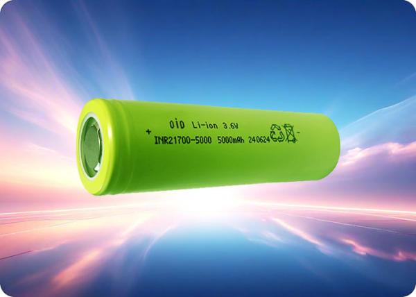 Batterie personnalisée 21700 3.6V 5000mAh Batterie Li-Ion 35A Décharge 500 cycles