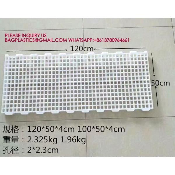 Green Color 40*27cm Rabbit Slat Floor Chicken Plastic Slat Floor Poultry Farm Slatted Flooring
