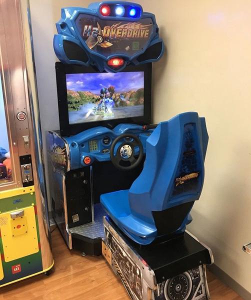 3D Car Racing Arcade Game Machines 2370*1120*2350MM For Super Market