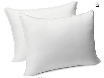 100% Polyester Microfiber Pillow Soft Touch Microfiber Solid Pillow