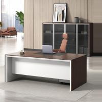 Escrivaninhas executivas de madeira Boss H 750 mm Classic Director Tables