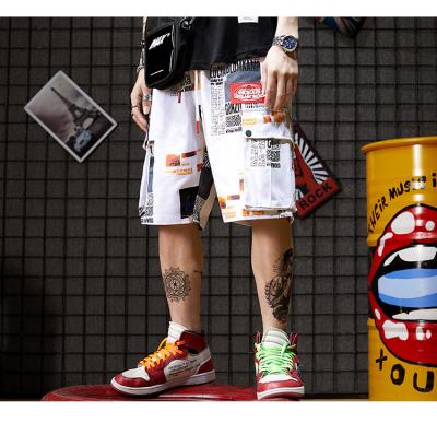 Garment Dyed Cargo Hip Hop Men Streetwear Shorts Large Pocket For 4 To 16 Olds
